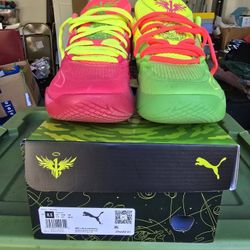 Puma mb1 lamelo ball rick and mortys size 8.5