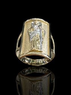 ANILLO SAN JUDAS ORO 14K