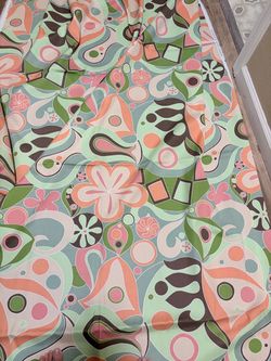 60s abstract fabric