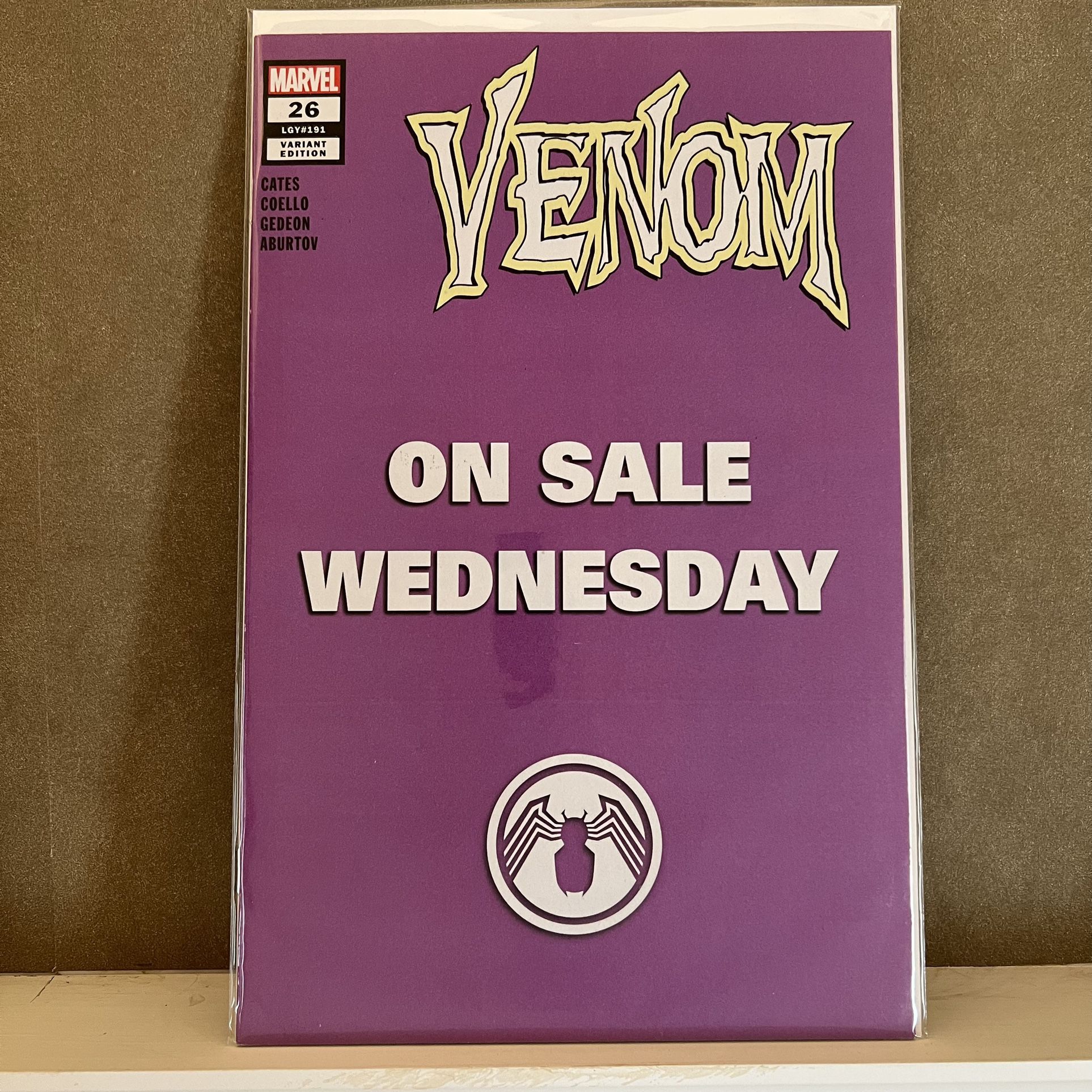 Venom 26   On Sale Wednesday Cover 