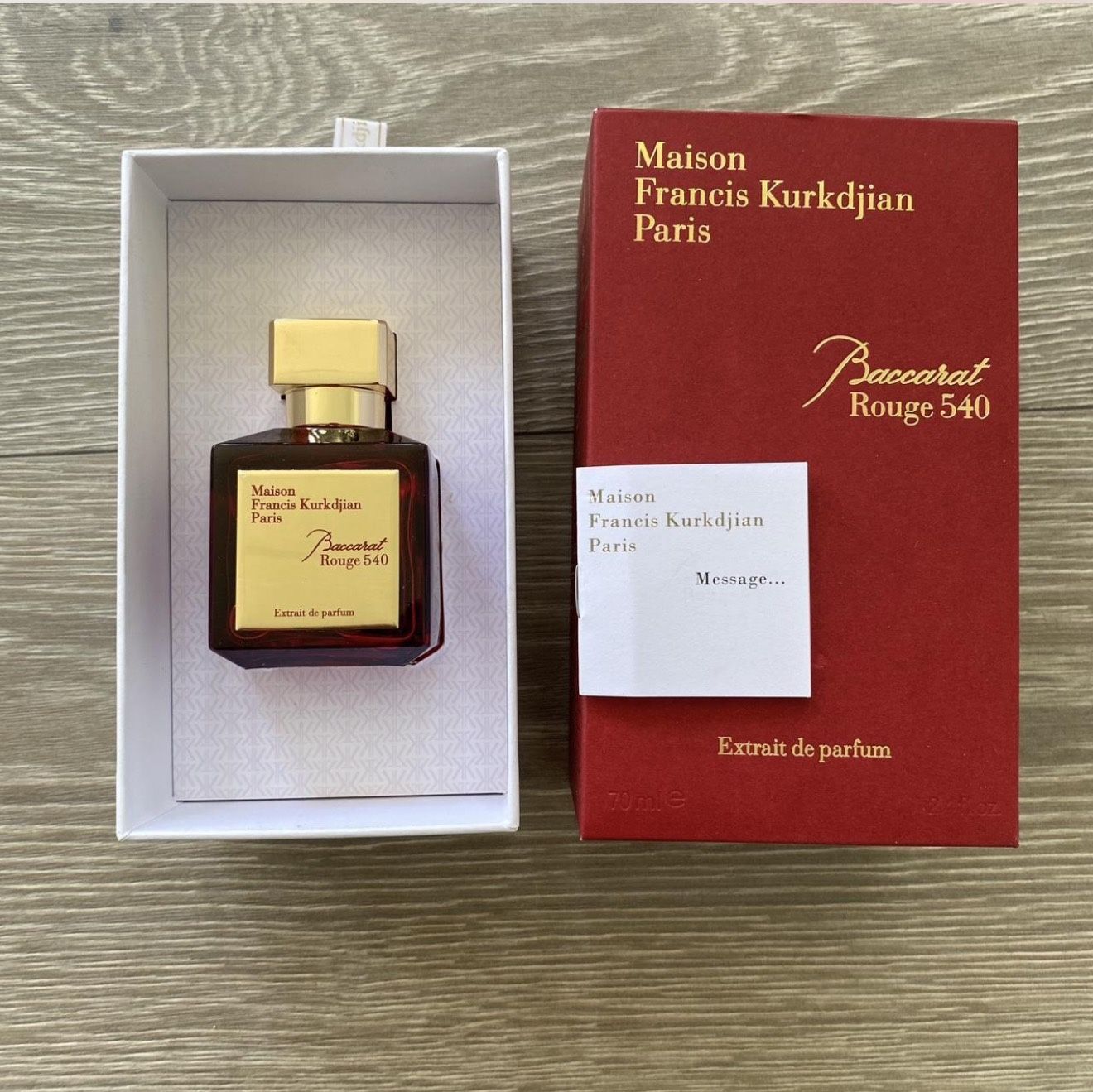 Brand New Baccarat Rouge 540 Cologne