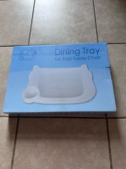 Clip on baby dining tray new in box