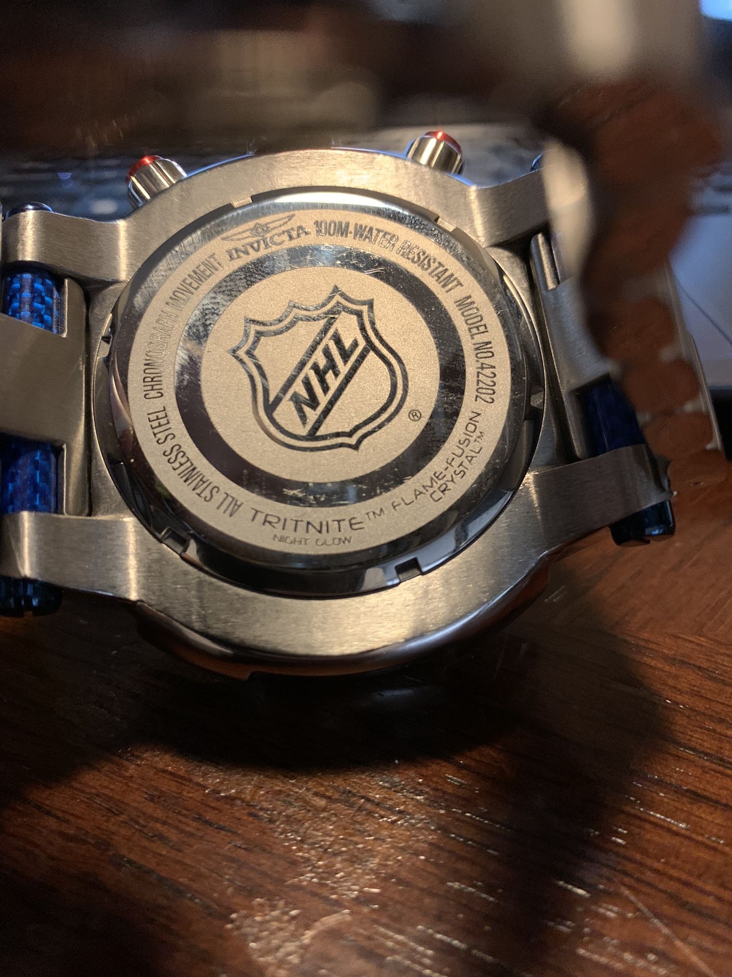 INVICTA NHL NY RANGERS SWISS RONDA Z60 Caliber Men's Watch 60mm