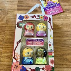 Disney Princess Flavored Lip Gloss Ariel Cinderella Tiana Rapunzel