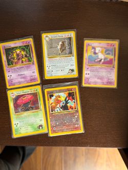 5 Card lot