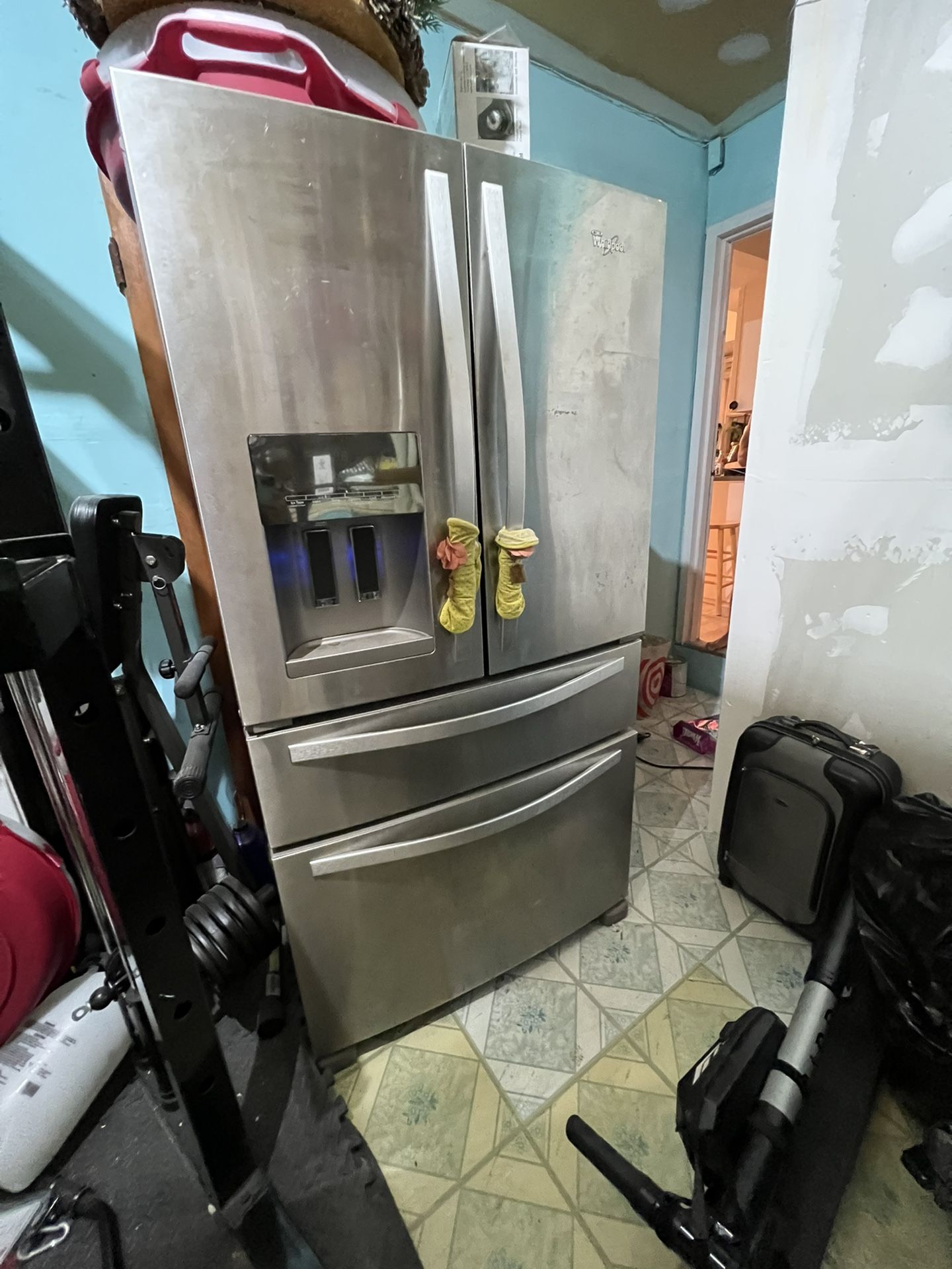 Whirlpool French Door + Produce Drawer FRIDGE