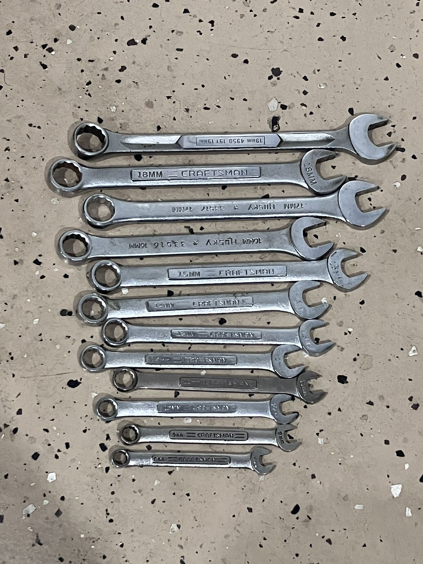 Craftsman Metric  8mm-19mm