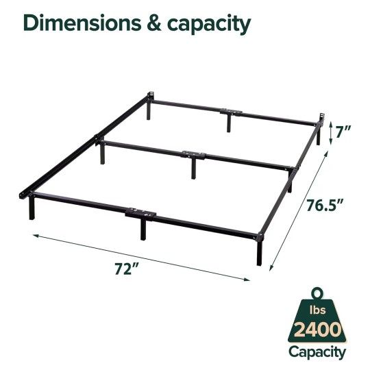 Cal King Metal Bed Frame