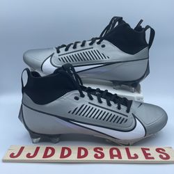Nike Vapor Edge Pro 360 2 Football Cleats Grey Black DA5456-002 Men’s Sizes NEW
