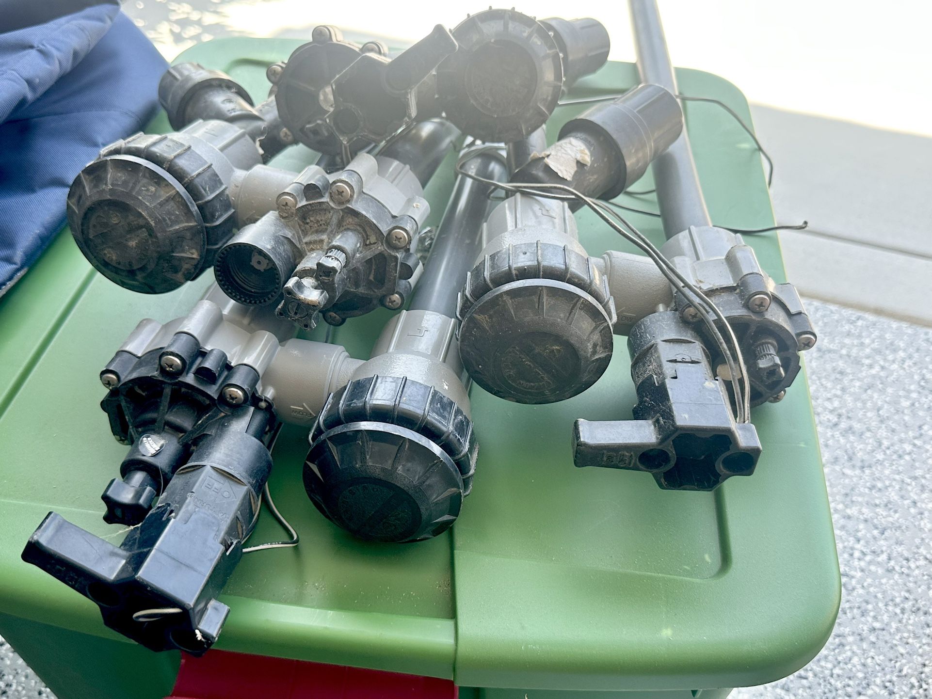 Sprinkler valves Rainbird