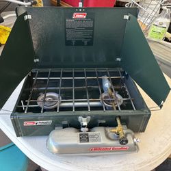 Dual Fuel 2 Burner Coleman Stove