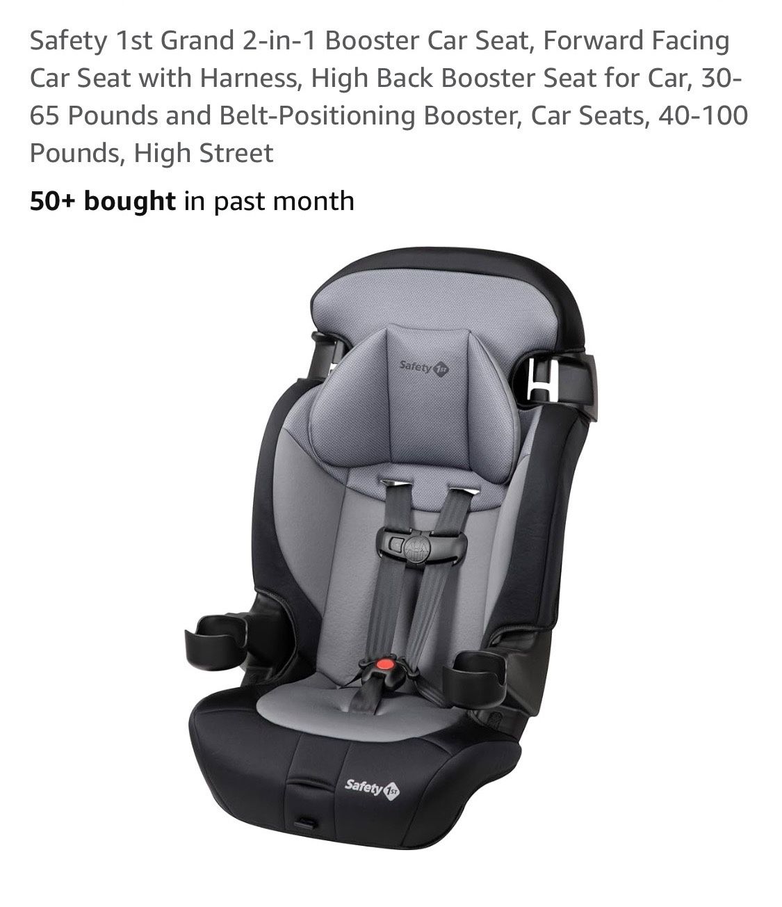 2 In 1 Booster Car Seat