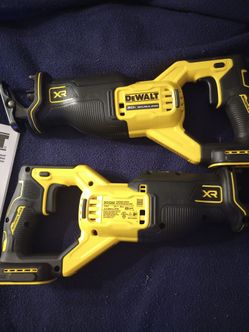 DeWalt XR brushless sawzaws a double wow that's cheap