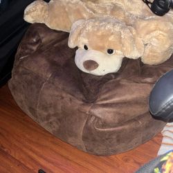 big bean bag. plus the dog plushies if you’d like :) 