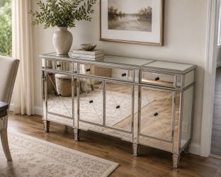 Mirrored Buffet Cabinet