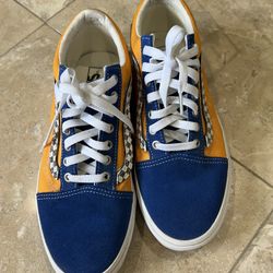 Blue And Yellow Vans