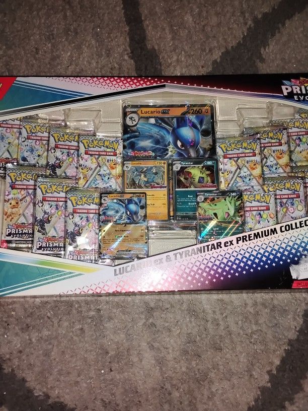 Pokemon Lucario X And Tyranitar X Premium Collection