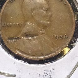 1936 Lincoln Cent Error 
