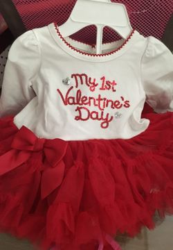 Baby's First Valentine Outfir