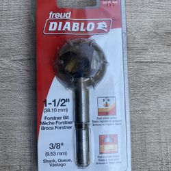 Freud Diablo 1.5” Forstner Bit w/3/8” Shank (FB-011)