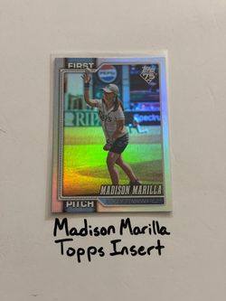 Madison Marilla Reality TV Star Topps Short Print Insert Card.