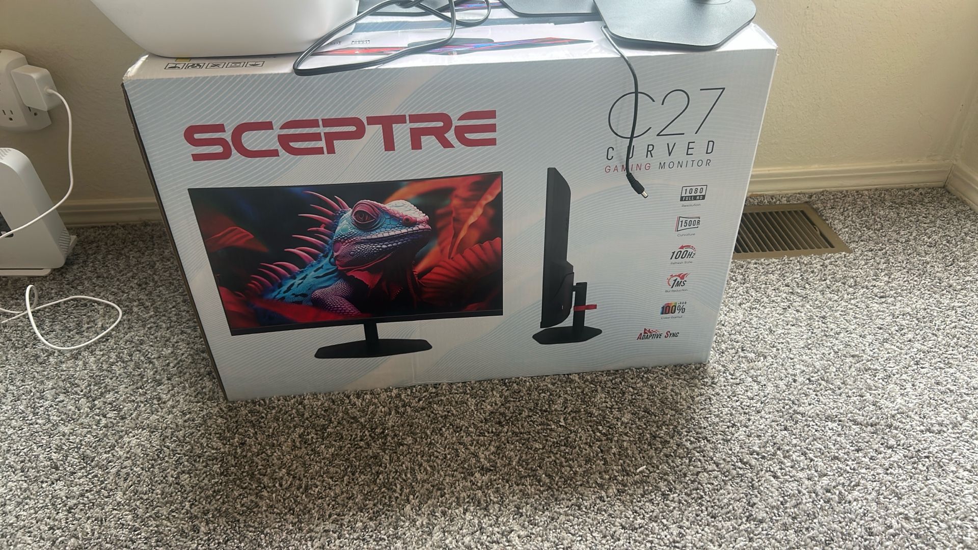 3 Curved 27” Monitors