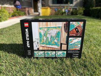 Lego Art World Map 31203 Building Set