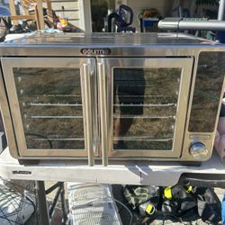 Stainless steel toaster, oven/air fryer