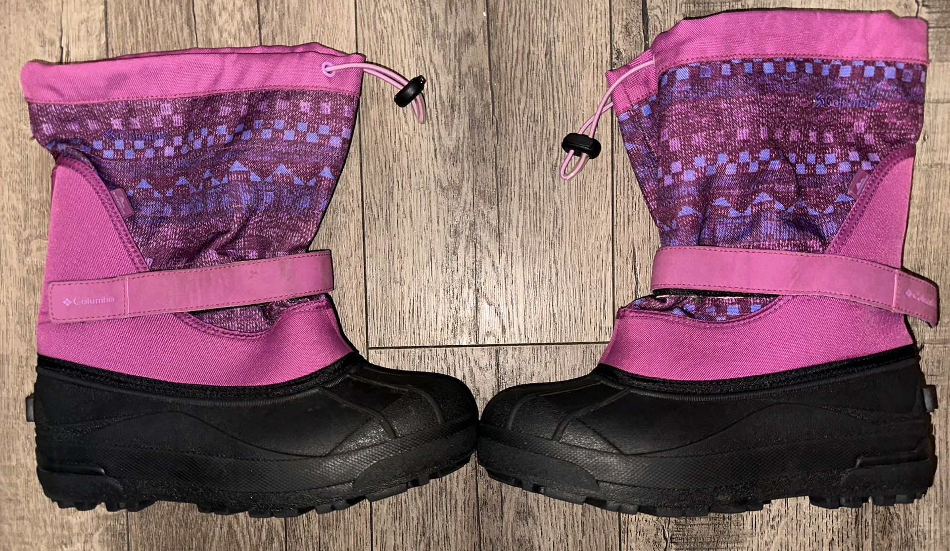 Colombia Pink Snow Boots