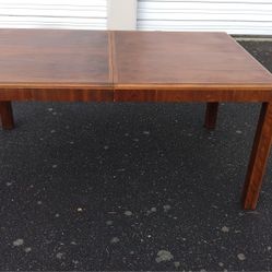 Vintage Parsons Style Dining Table