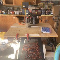 Craftsman Radial Arm Saw. (Estate Sale)