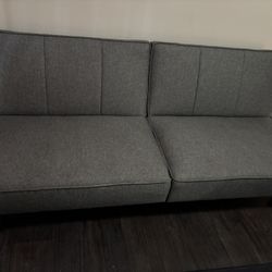 Gray Futon- Barely used 