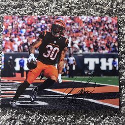 Autographed Cincinnati Bengals Photos (8x10)