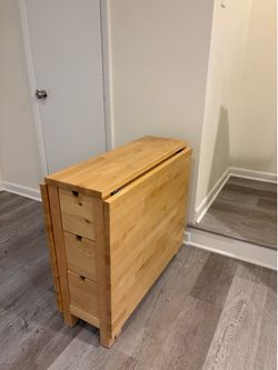 Wooden Foldout Table