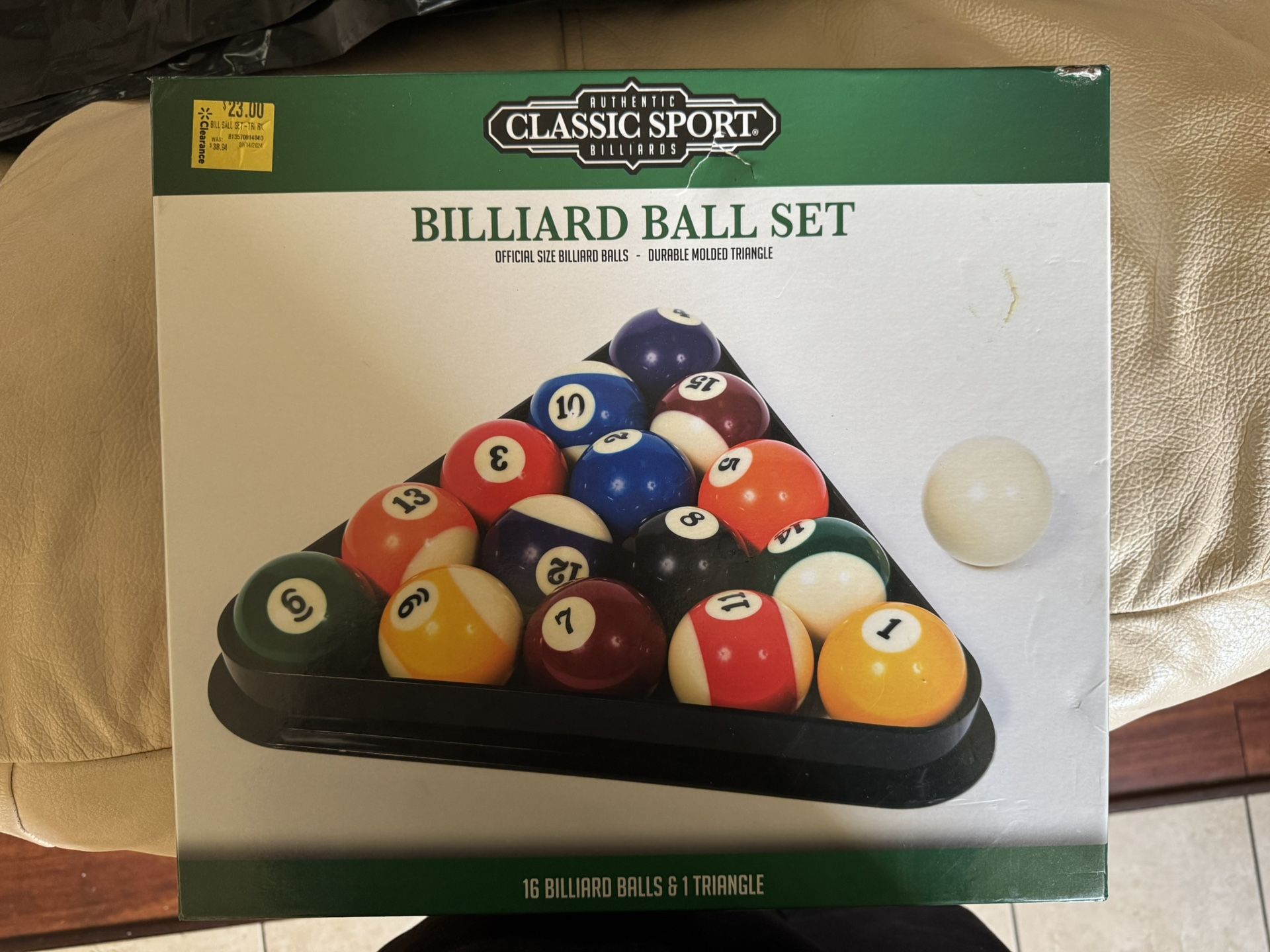 Billiard Ball Set