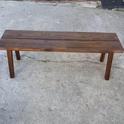Alaska Solid Wood Bench