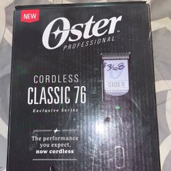 *Brand New Cordless Oster Classic 76*