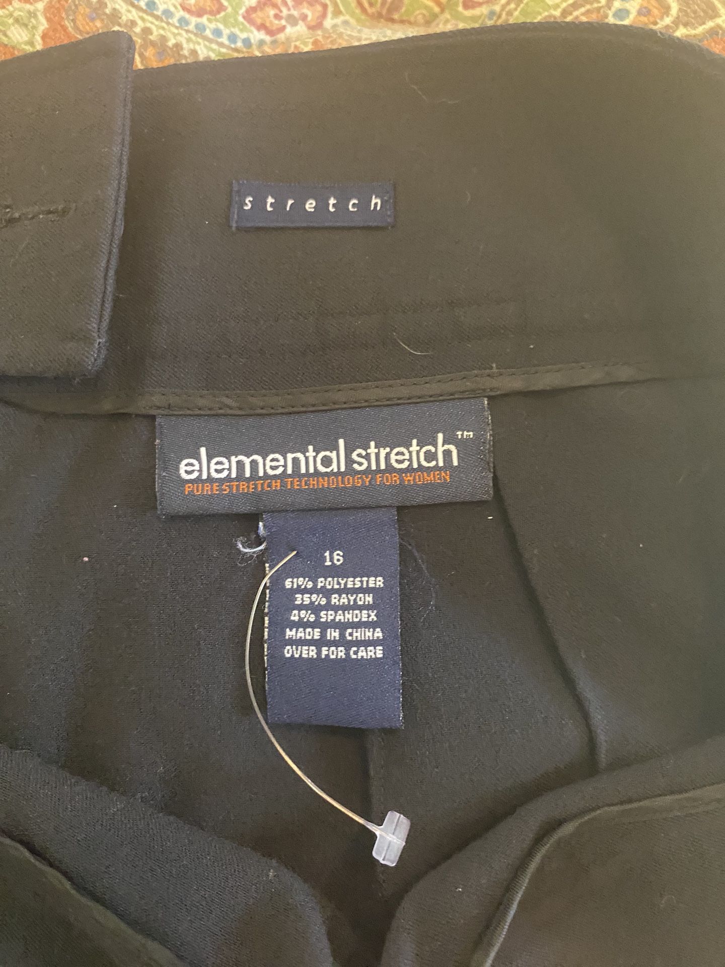 Size 16 Women’s Stretchy Black Skirt 