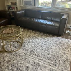 Brand New Brown Leather Couches