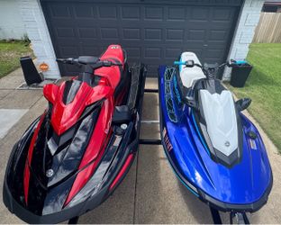 Two Yamaha Jetskis