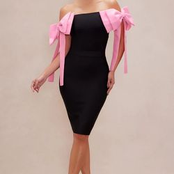 Fashion Nova Bow Dress / Vestido de Moños