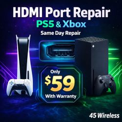 HDMI Port Repair - PS5/Xbox