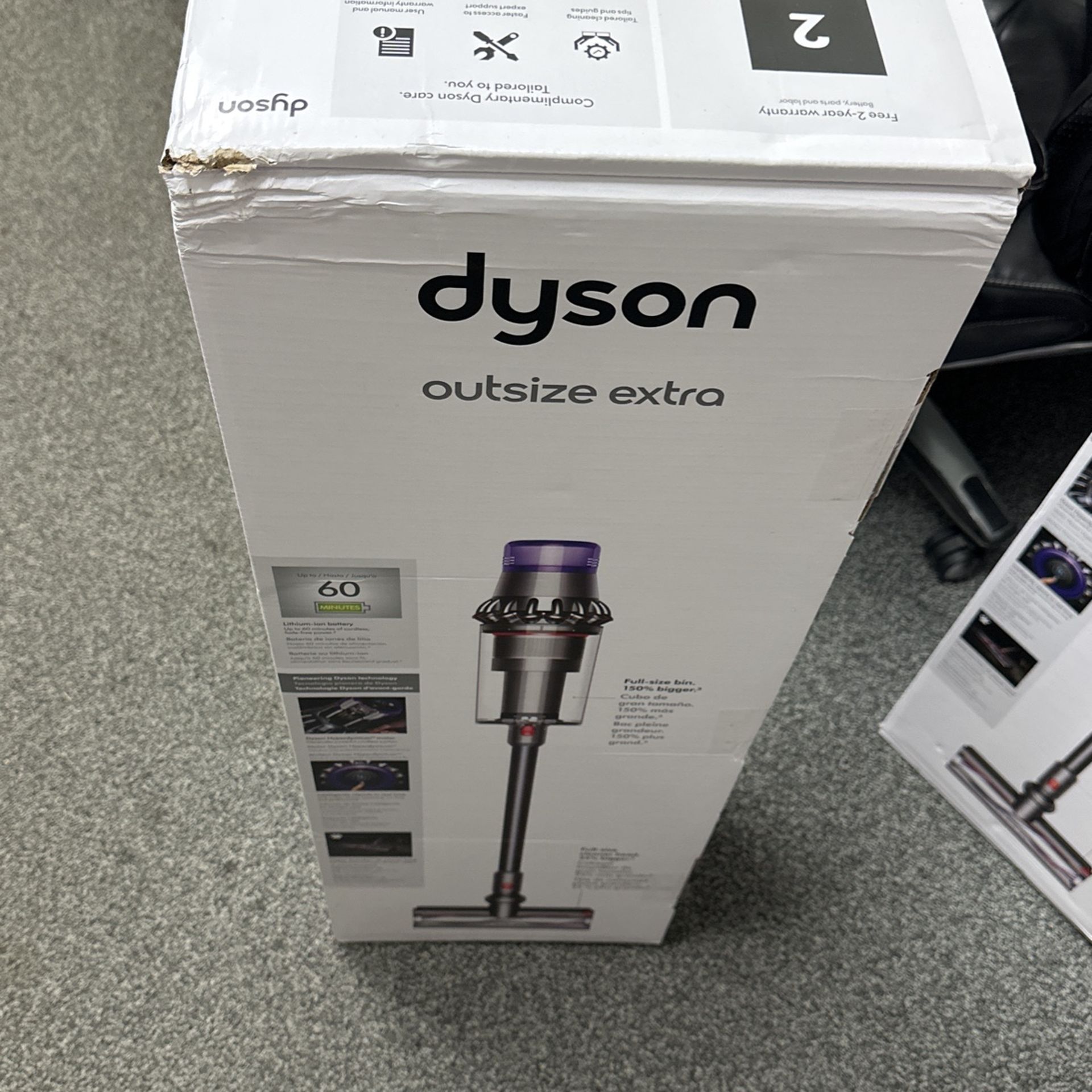 Dyson Outsize Extra (brand New In The Box) 