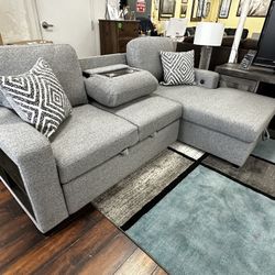 Sectional Sofa Bed With Storage $950 Plus Tax 