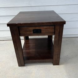 Wooden End table