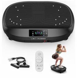 Vibration plate exercises machine