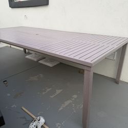 Grey Metal Table 