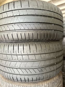For Sale Two Tires 255/35/19 Pirelli P Zero PZ4 With 85-90% Left In new shape Great deal