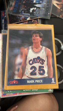 Vintage 1990 NBA Hoops Action photo