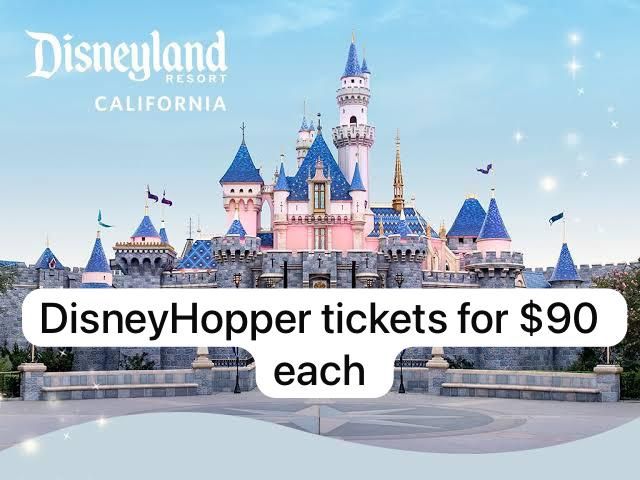 Disney Land Hopper ticket